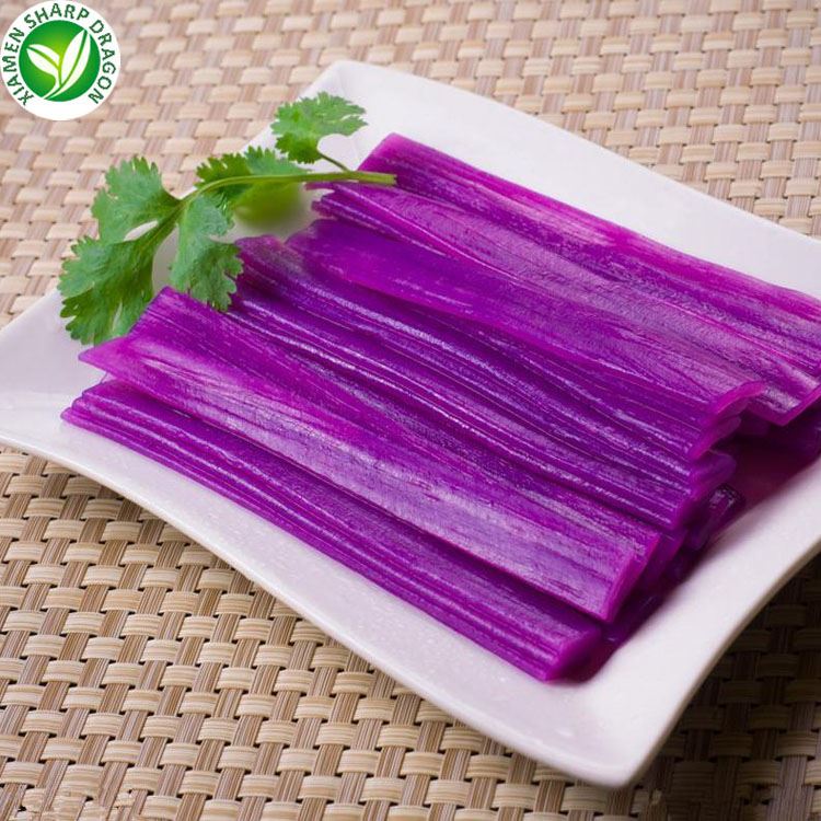 Purple Potato and Sweet Potato Strips