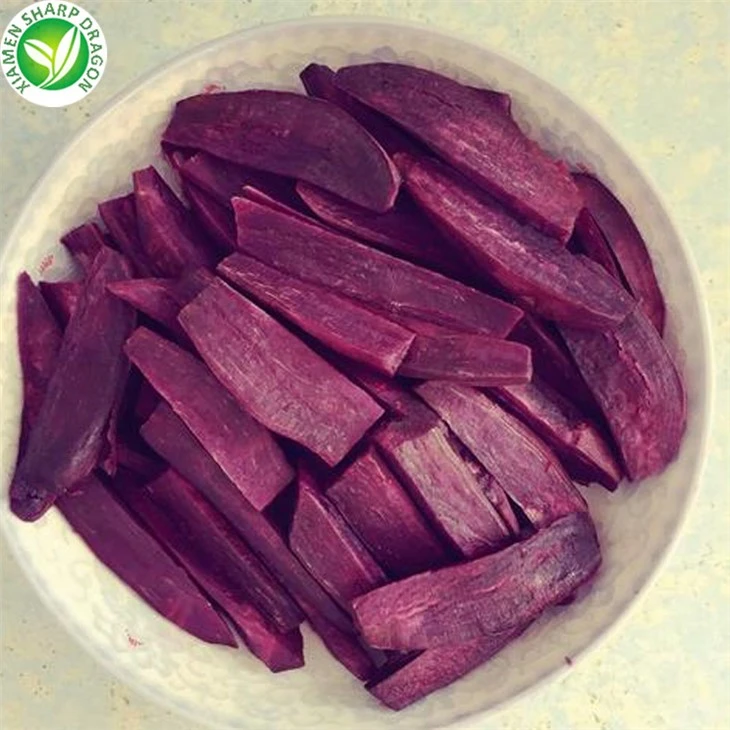 Purple Potato And Sweet Potato Strips